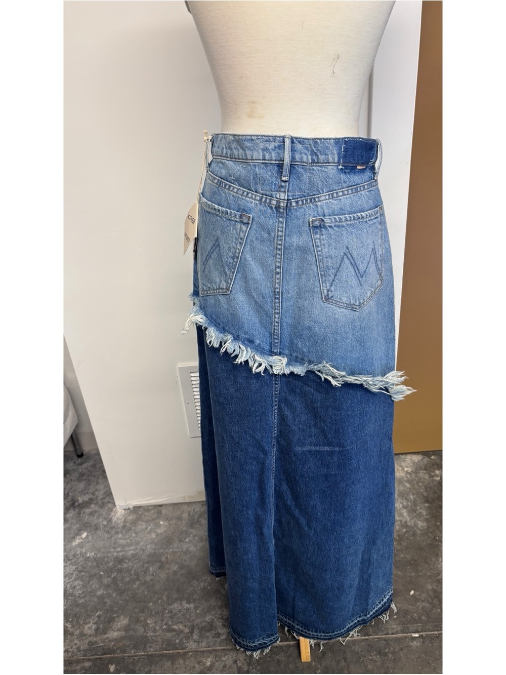 Mother Dual Ditcher Maxi Skirt size 27 - Picture 6 of 7